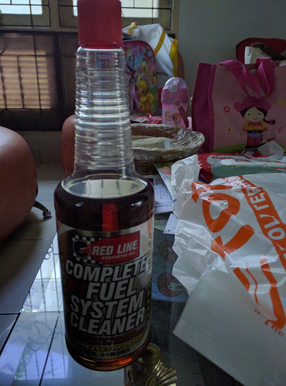 Perjalanan Si Tigor Review Redline Complete Fuel System Cleaner