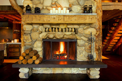 Interior Decoration Fireplace
