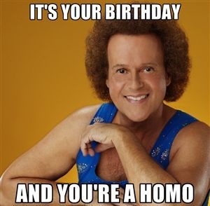 gay happy birthday meme