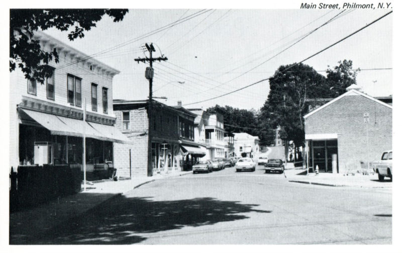 Old Pictures of Columbia County NY Main Street, Philmont NY