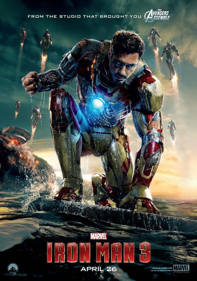 Darren's World of Entertainment Brand new Iron Man 3 poster