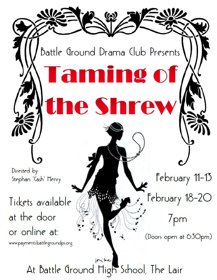 All Things Performing Arts: Taming of the Shrew—Battle Ground Drama
