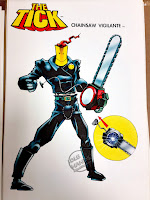 Bandai The Tick action figure concept art
