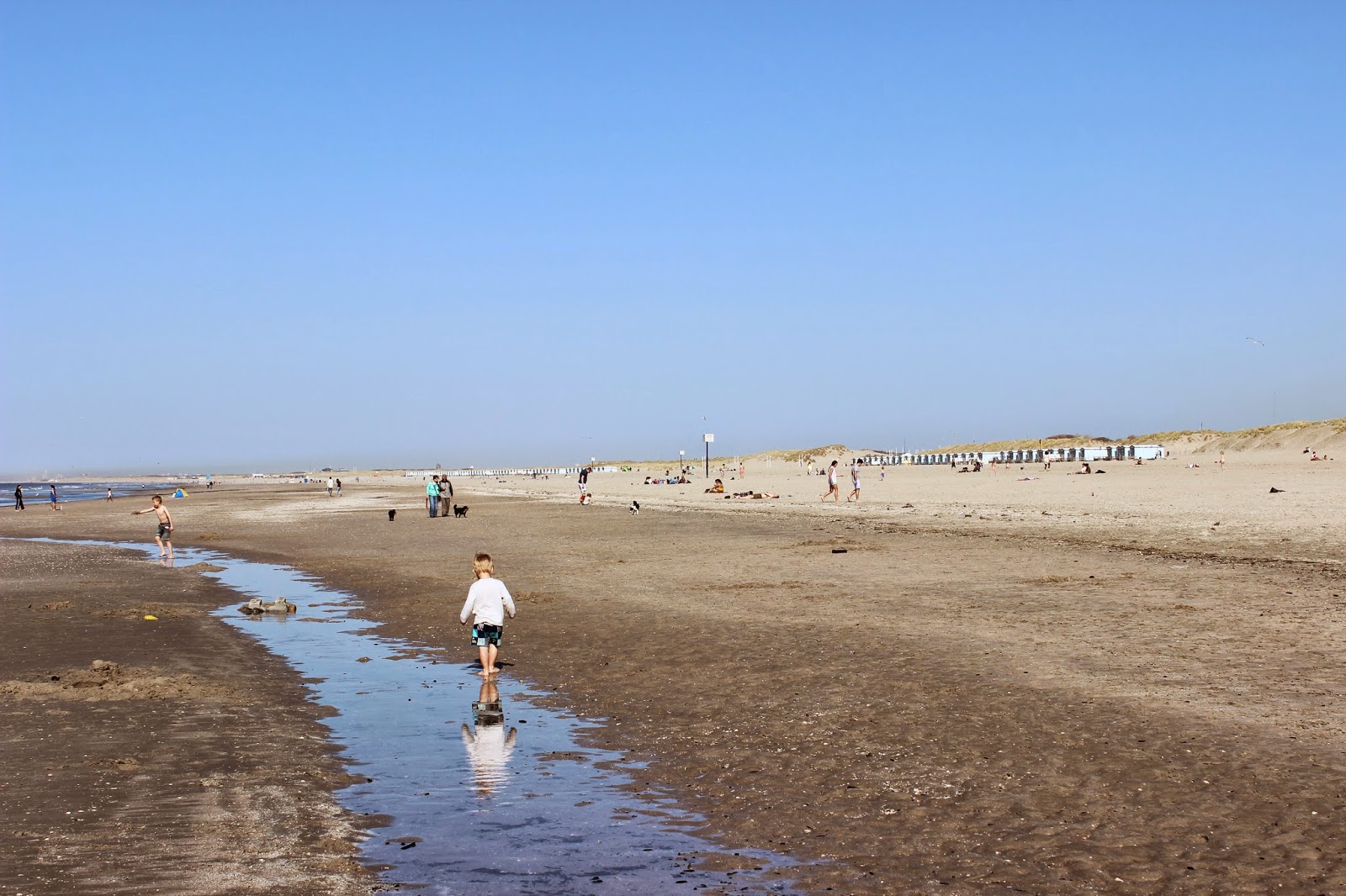 Hook of Holland beach Netherlands