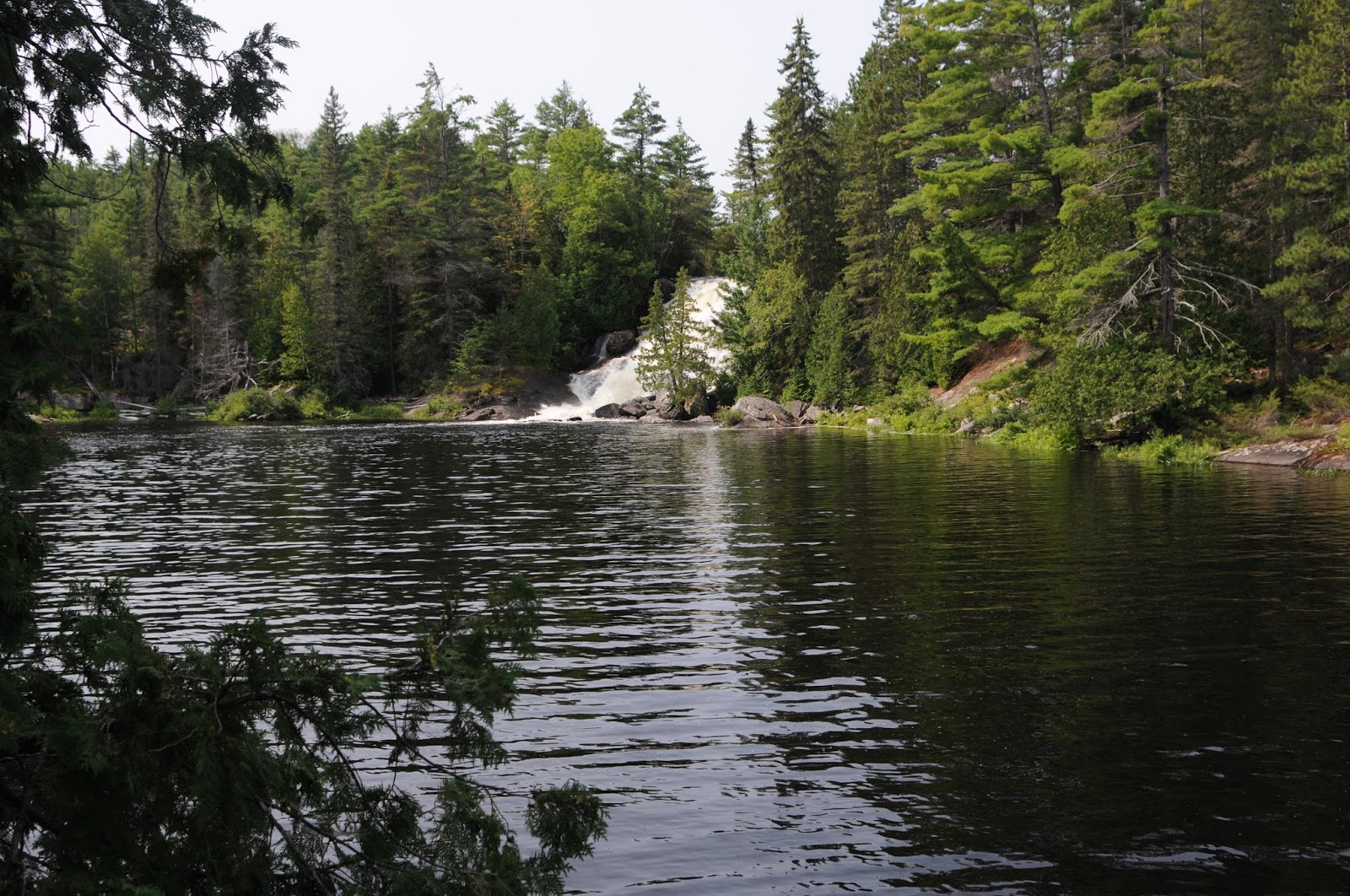 THE ACCIDENTALCANOEIST HIGH FALLS, ALGONQUIN PARK AUGUST 2017