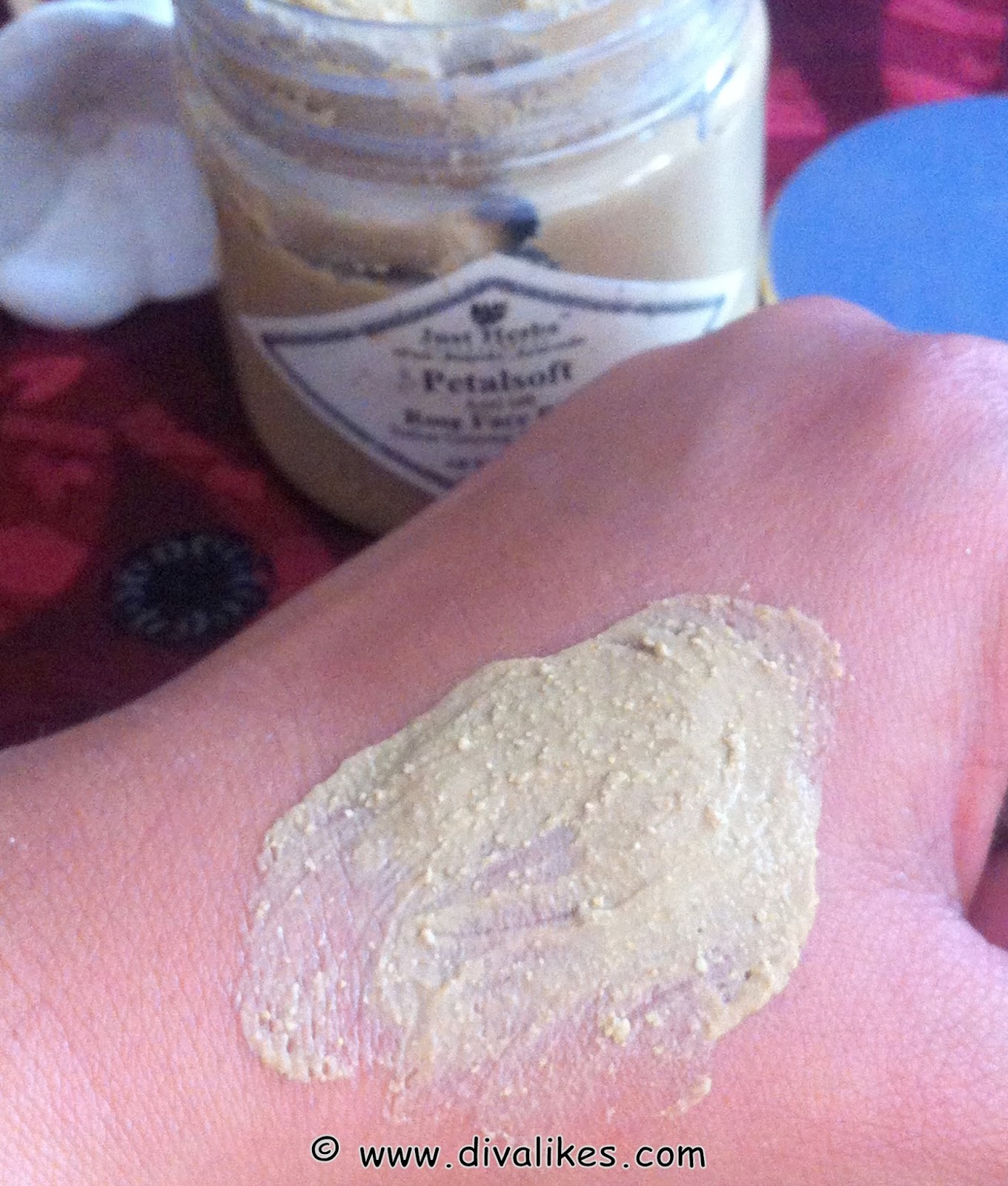 Just Herbs Petalsoft Anti Tan Rose Face Pack Review Diva Likes