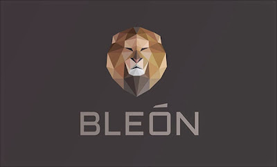 Bleon Low Polygon Logo