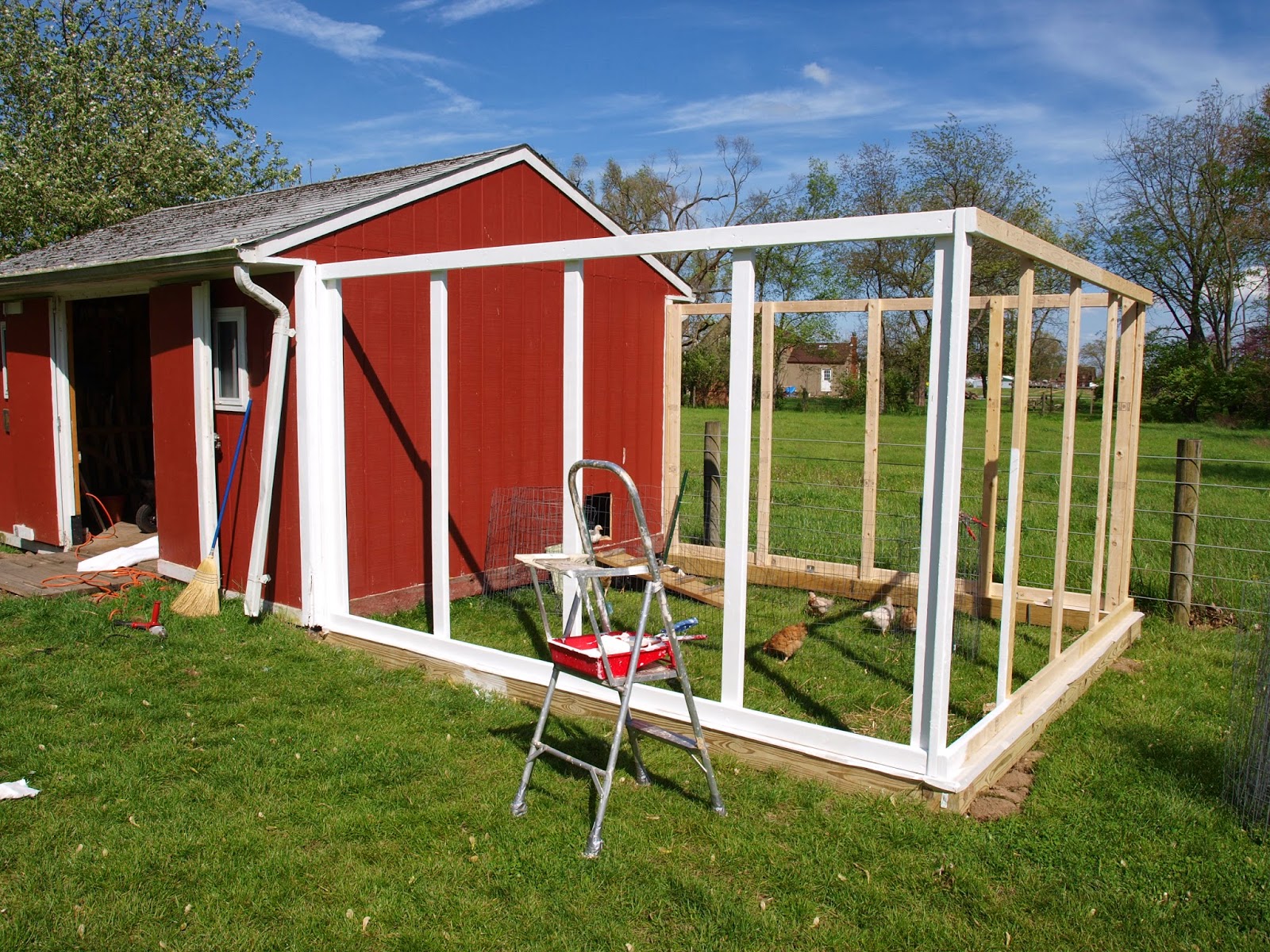 Ohio Thoughts Building a Chicken Coop 