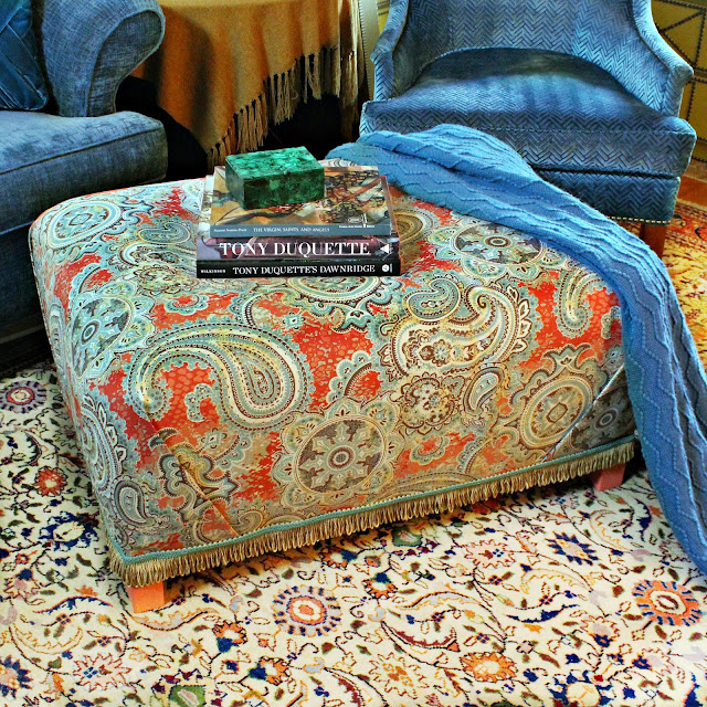 Mark Montano Boho Ottoman Makeover