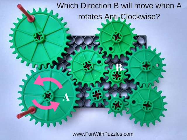 Gear Puzzle: Visual Brain Teaser for Kids with an Answer