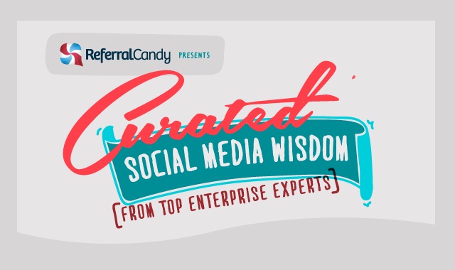 Infographic: Curated Social Media Wisdom From Top Enterprise Experts #infographic