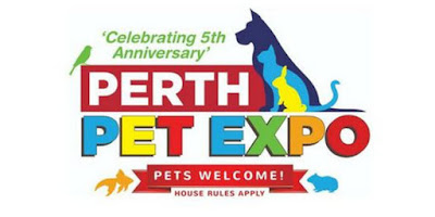Perth Pet Expo 2018 Logo celebrating their 5th anniversary