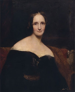 Portrait of Mary Shelley by Richard Rothwell, 1840