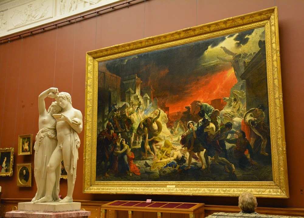 Картины брюллова в русском музее в санкт петербурге