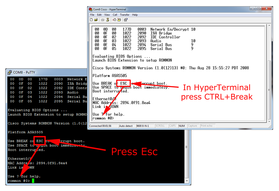 Network Engineer Blog ASA Password Recovery Procedure