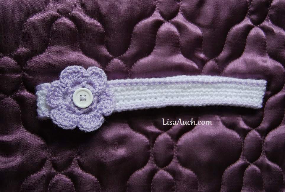 free crochet headband patterns-crochet flower pattern