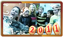 "Размороженные" школьники встретили новый год наперекор всем бедам и напастям!