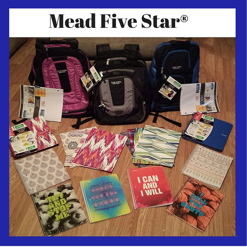 Get Ready For Back To School Mead Five Star® Amy & Aron's