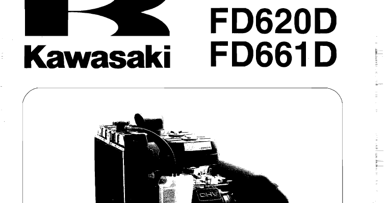 FD620 Service Manual Kawasaki | Service and Repair Manual Online