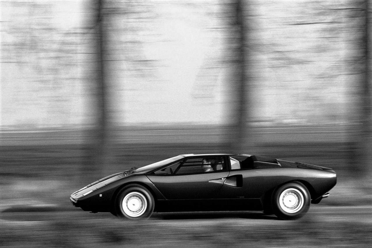 Just A Car Guy The Only Black On Black 1976 Lamborghini