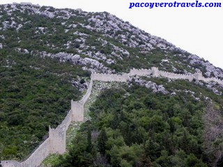 Visita a la muralla de Ston en Croacia