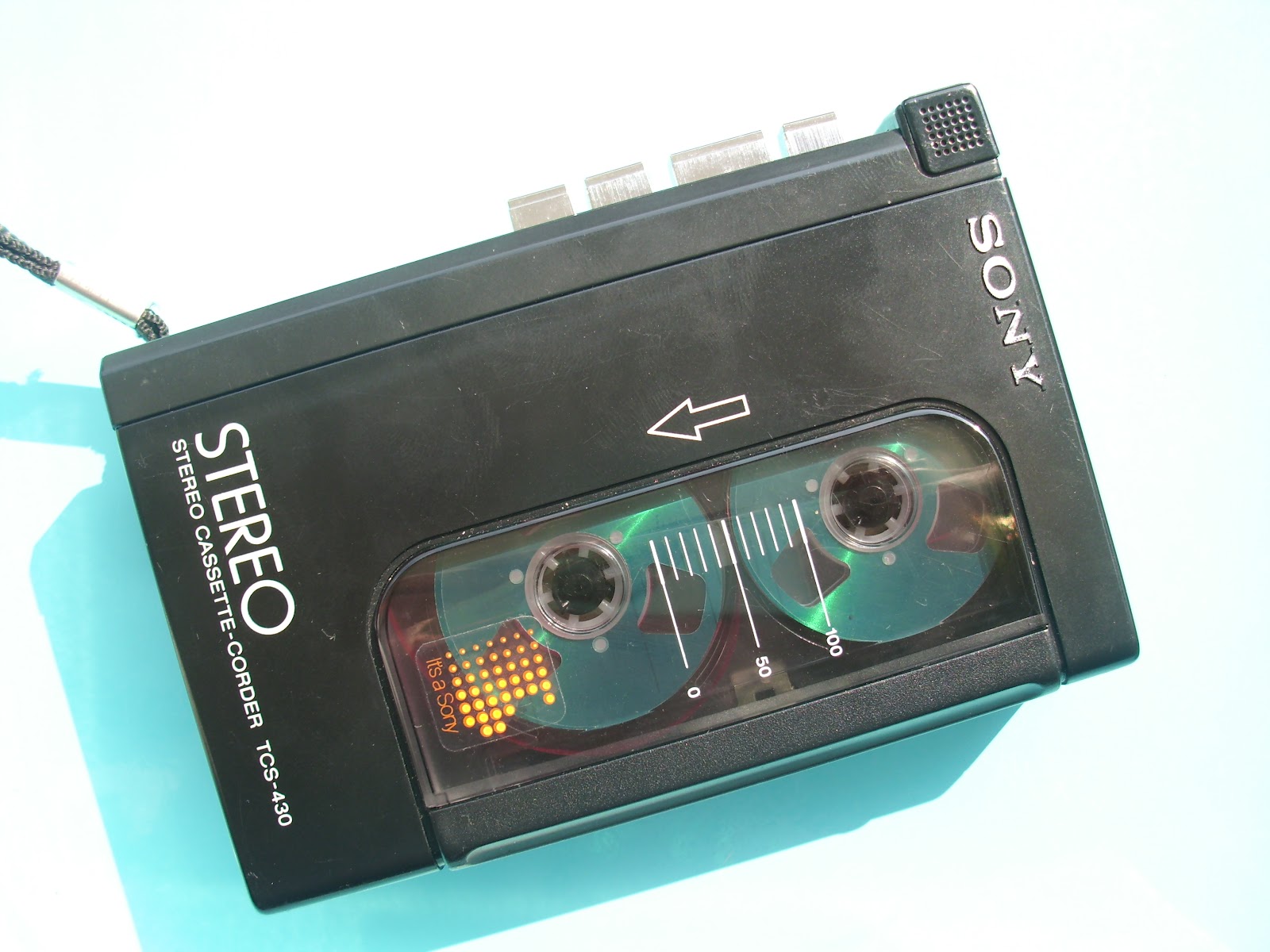 Set Di 2 Cinghie Per Sony Walkman TCS-430 - Ricambio Per Lettore Cassette, JYBTECHELEC