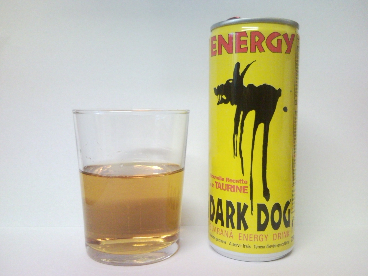 Energy Produkte Tester DARK DOG Guarana Energy Drink