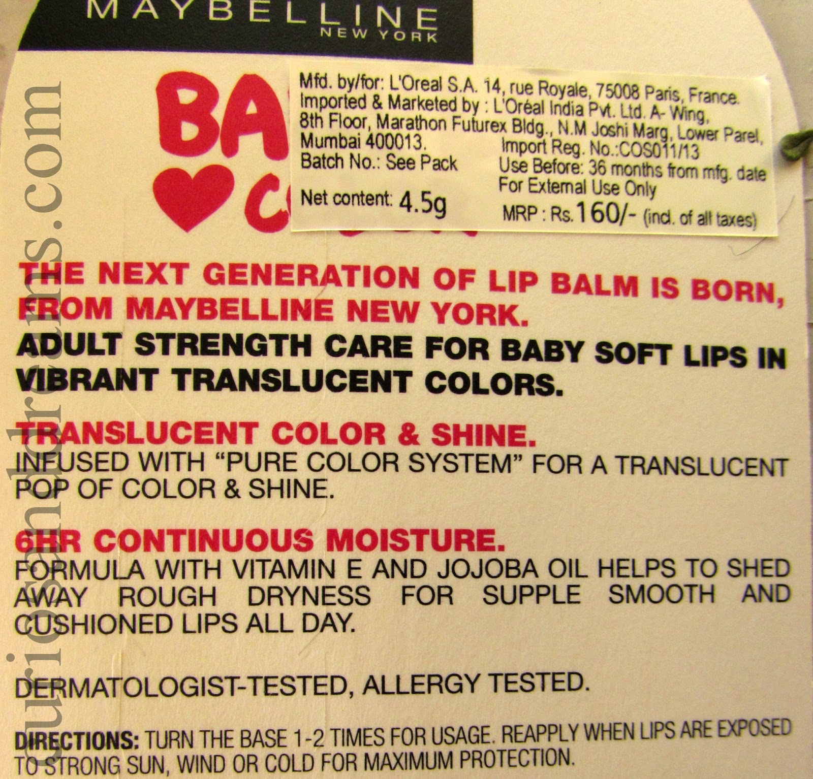 Maybelline Baby Lips Rose Addict, Maybelline Baby Lips Rose Addict review, Maybelline Baby Lips review