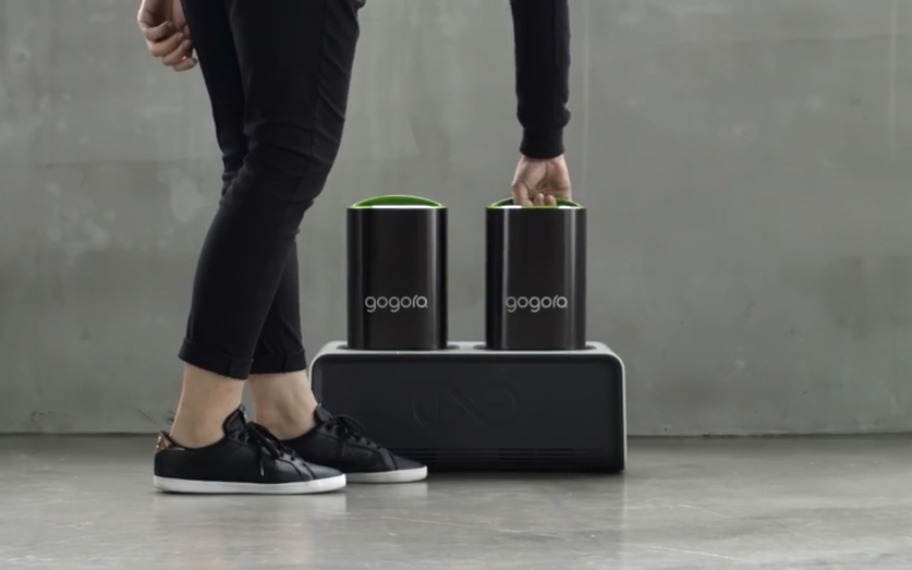 [CES 2016] 在家也能充電！Gogoro發表家用智慧電池座「GoCharger」 