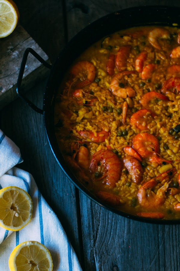 Receta paella fácil