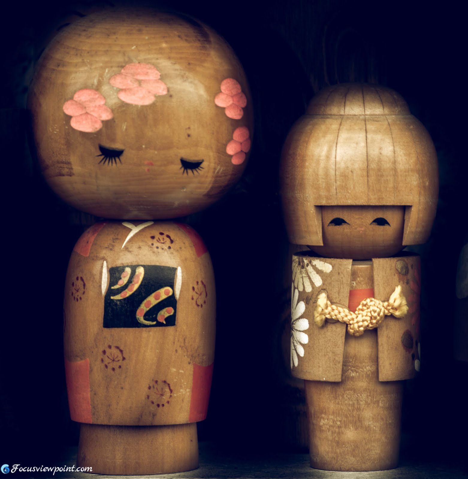 Wood art Japanese Focus Viewpoint