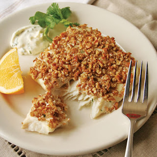 pecan halibut baked alaskan crusted