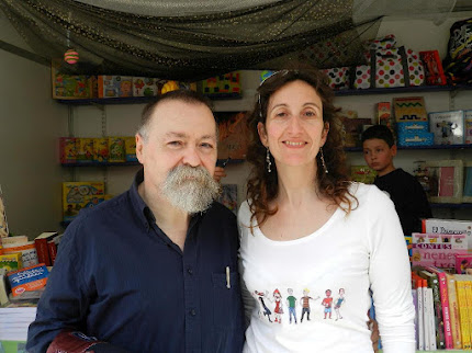 Pere Bessó i Rosa Sanmartín de l'editoria​l Alupa