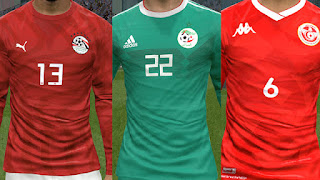 PES 2017 AFCON 2019 Kitpack For All National Teams