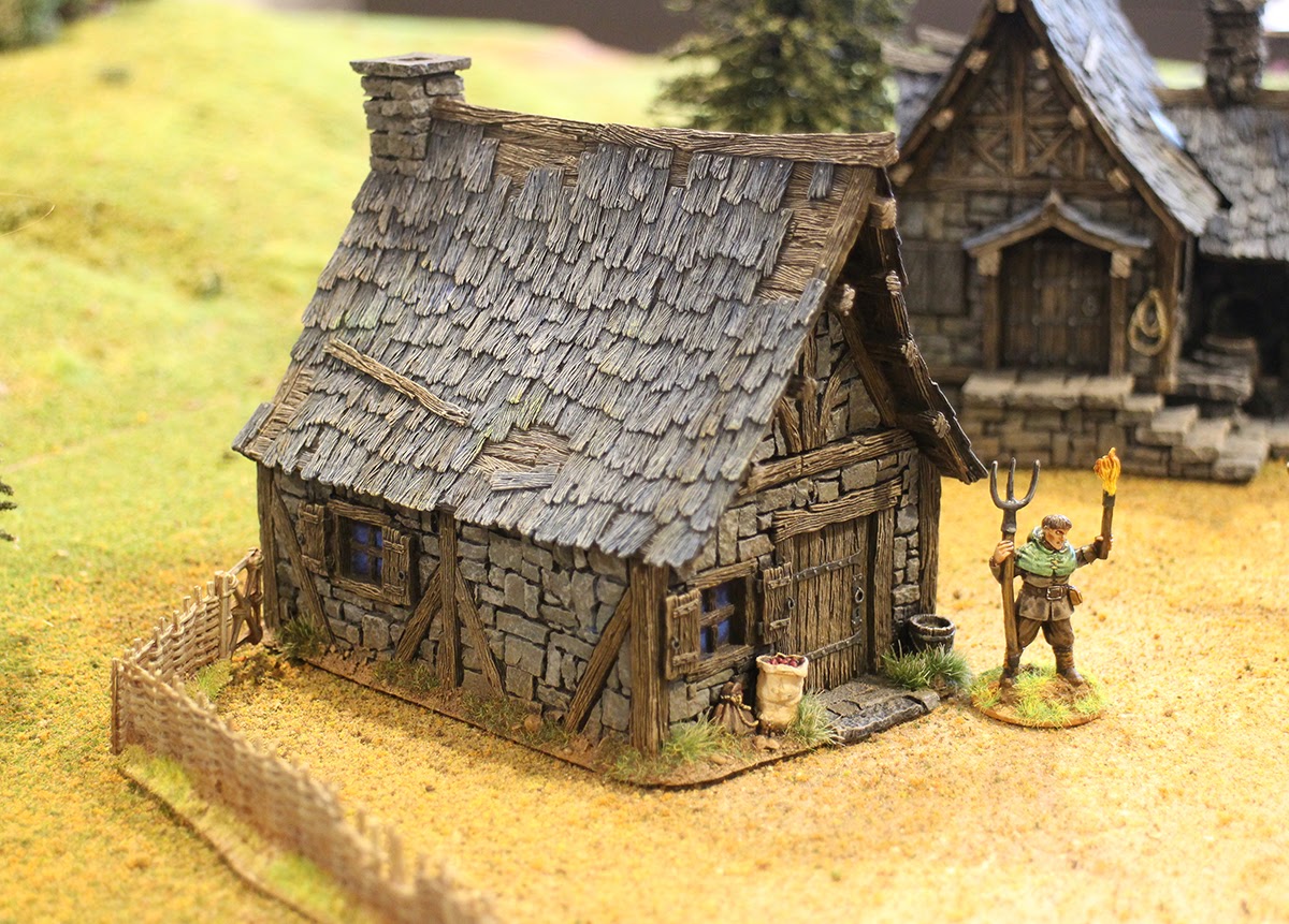 1000 Foot General: Tabletop World Fantasy Medieval Buildings