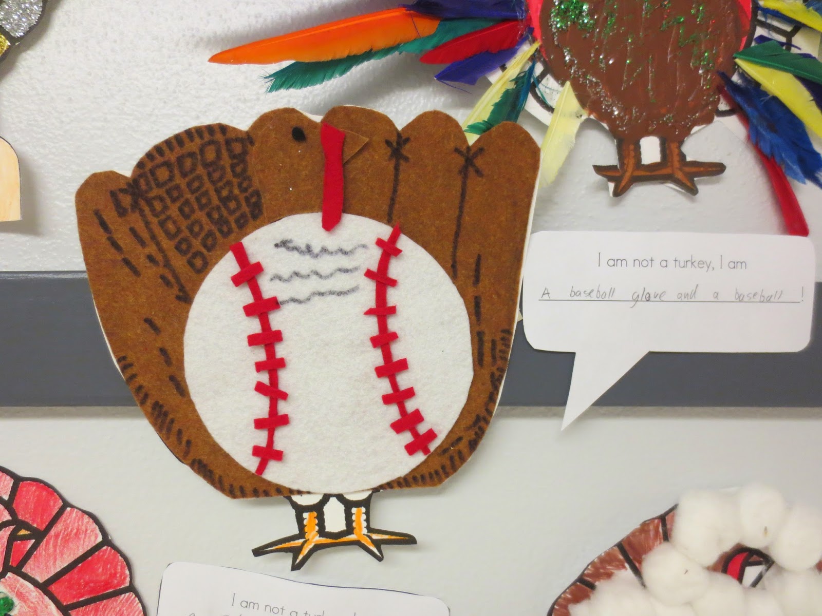 baseball disguise a turkey project