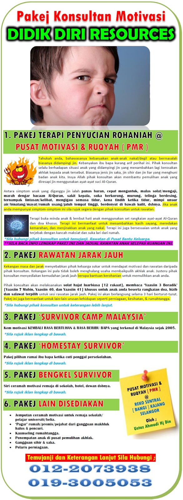 Membina Remaja Mukmin, Anak Soleh serta Cemerlang Pusat