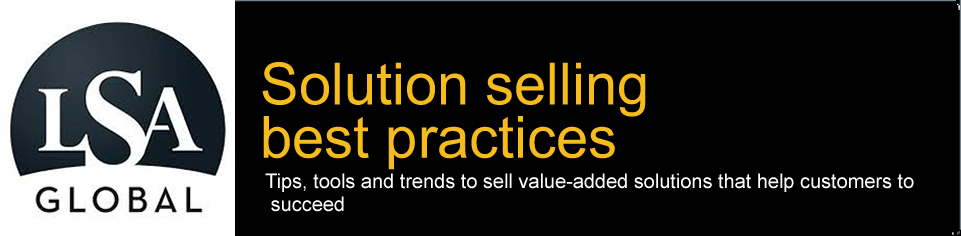 Solution selling training best practice blog | LSA Global