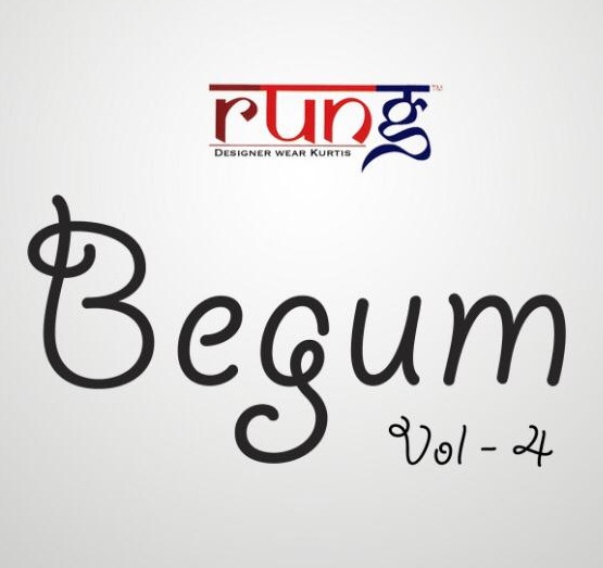 Rung Begum vol 4 Rayon kurtis With palazzo Wholesale
