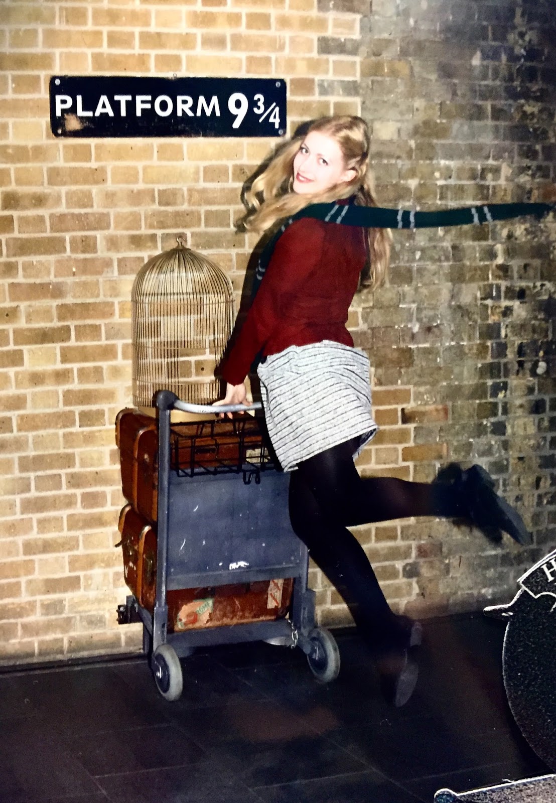 Harry Potter Gleis 9 3 4 Und St Pancras Tinaspinkfriday Grosse Mit Stil Plus Size Fashion Blog Mode Und Lifestyle U50