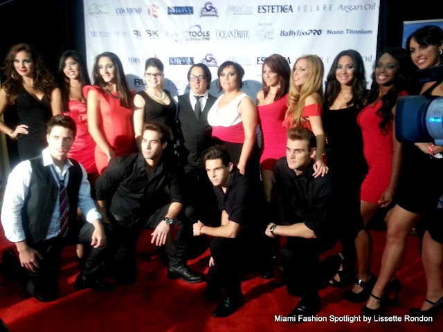 Red Carpet at the Miami Beach Convention & Beauty Show