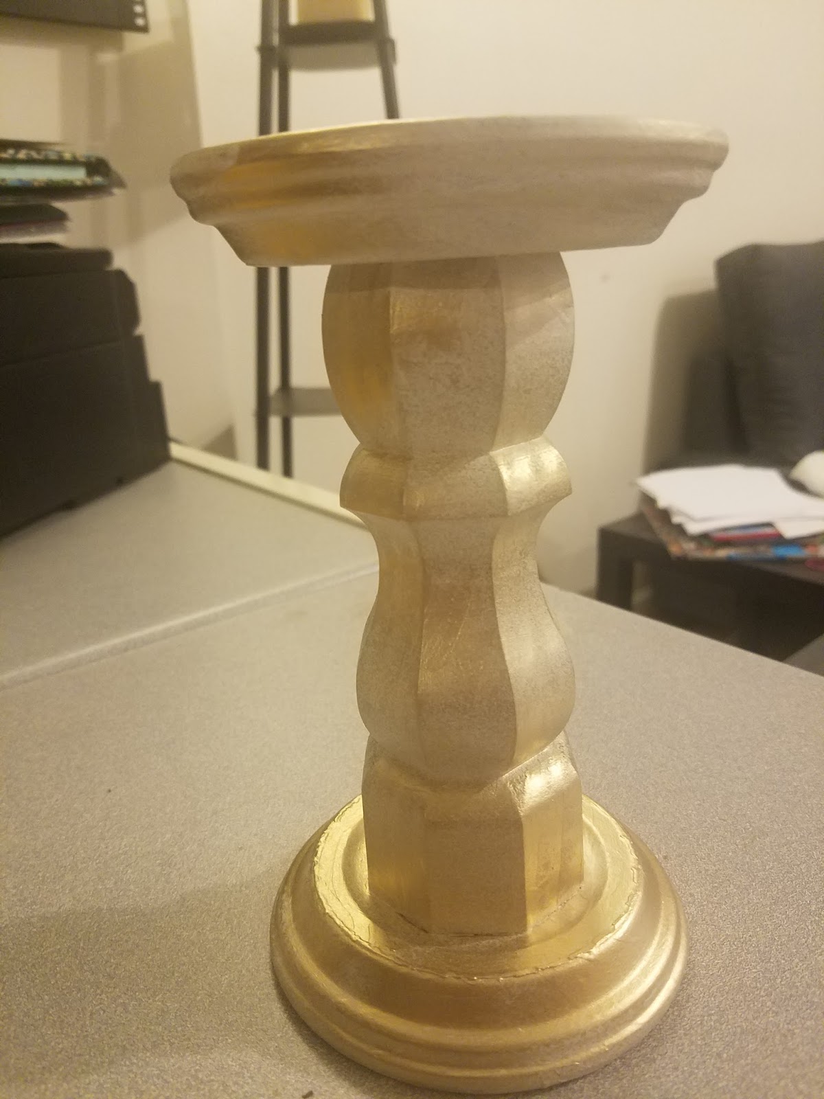 DIY Pillar Candle Holders