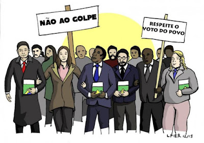 Resultado de imagem para o golpe no Brasil?