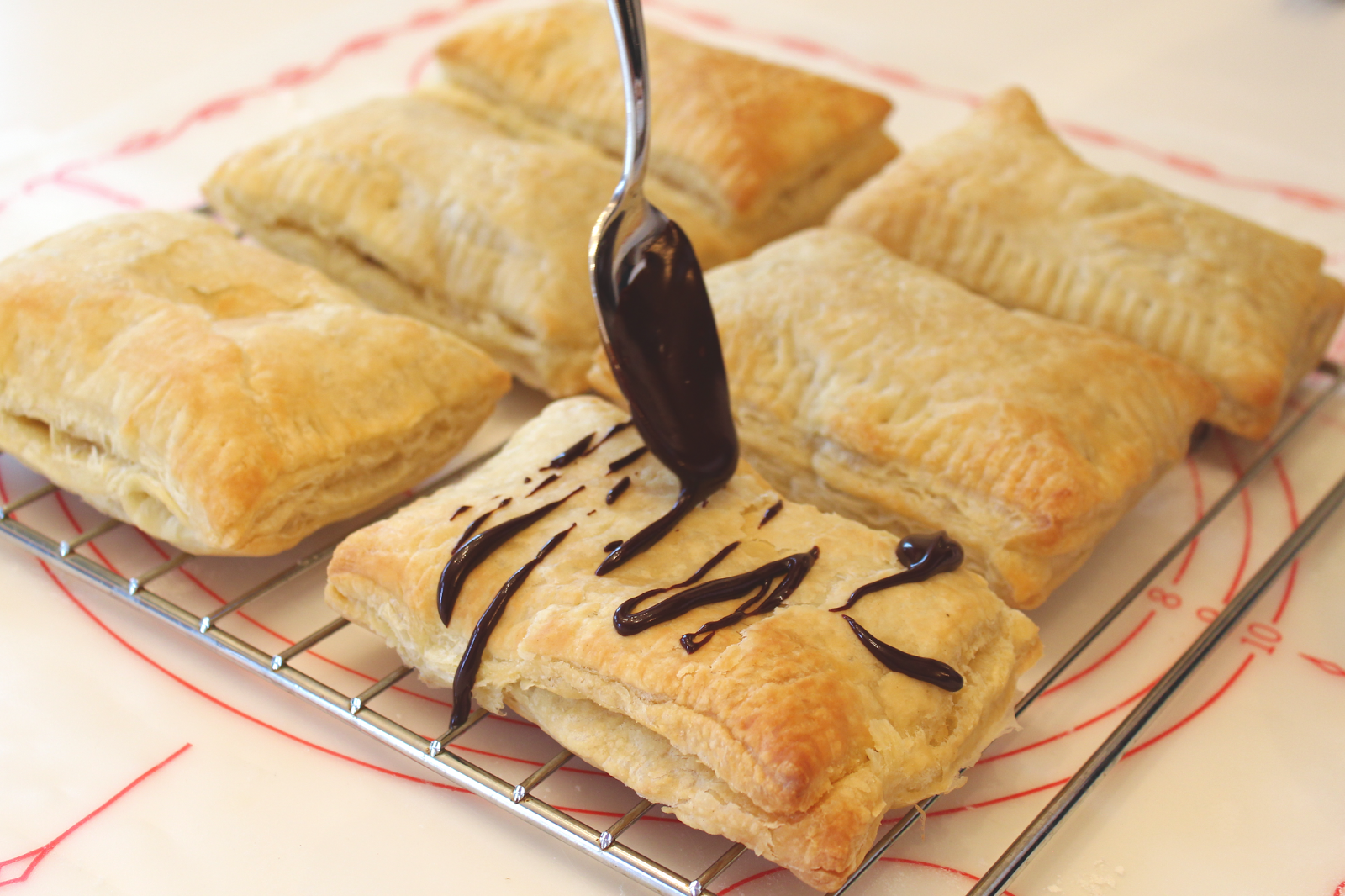 Chocolate Peanut Butter Pastry Puffs Sarah & Nick