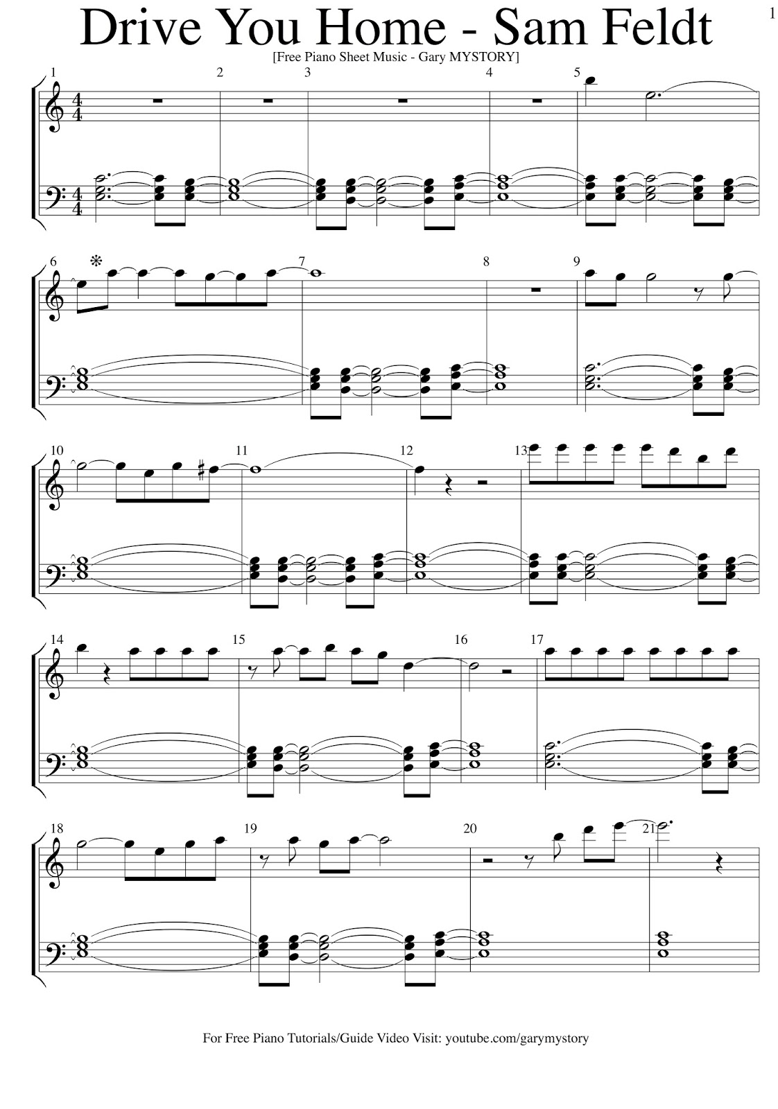 my piano tutorial drive you home sam feldt the him featuring the donnies my piano tutorial drive you home sam feldt the him featuring the donnies