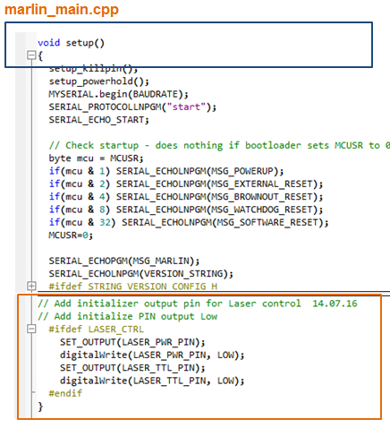 Hauptstraße Verteilung Wir sehen uns marlin laser configuration Blitz ...