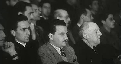 Espectadores en el II Encuentro Ibérico de Ajedrez 1946