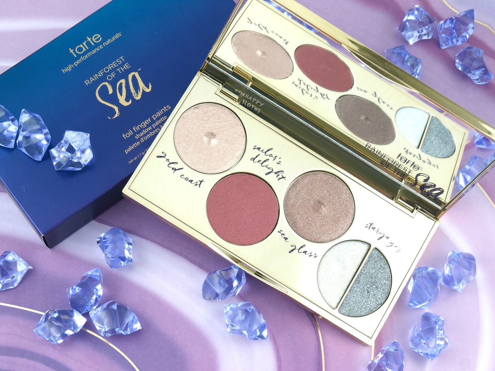 Tarte Rainforest of the Sea Foil Finger Paints Shadow Palette Review