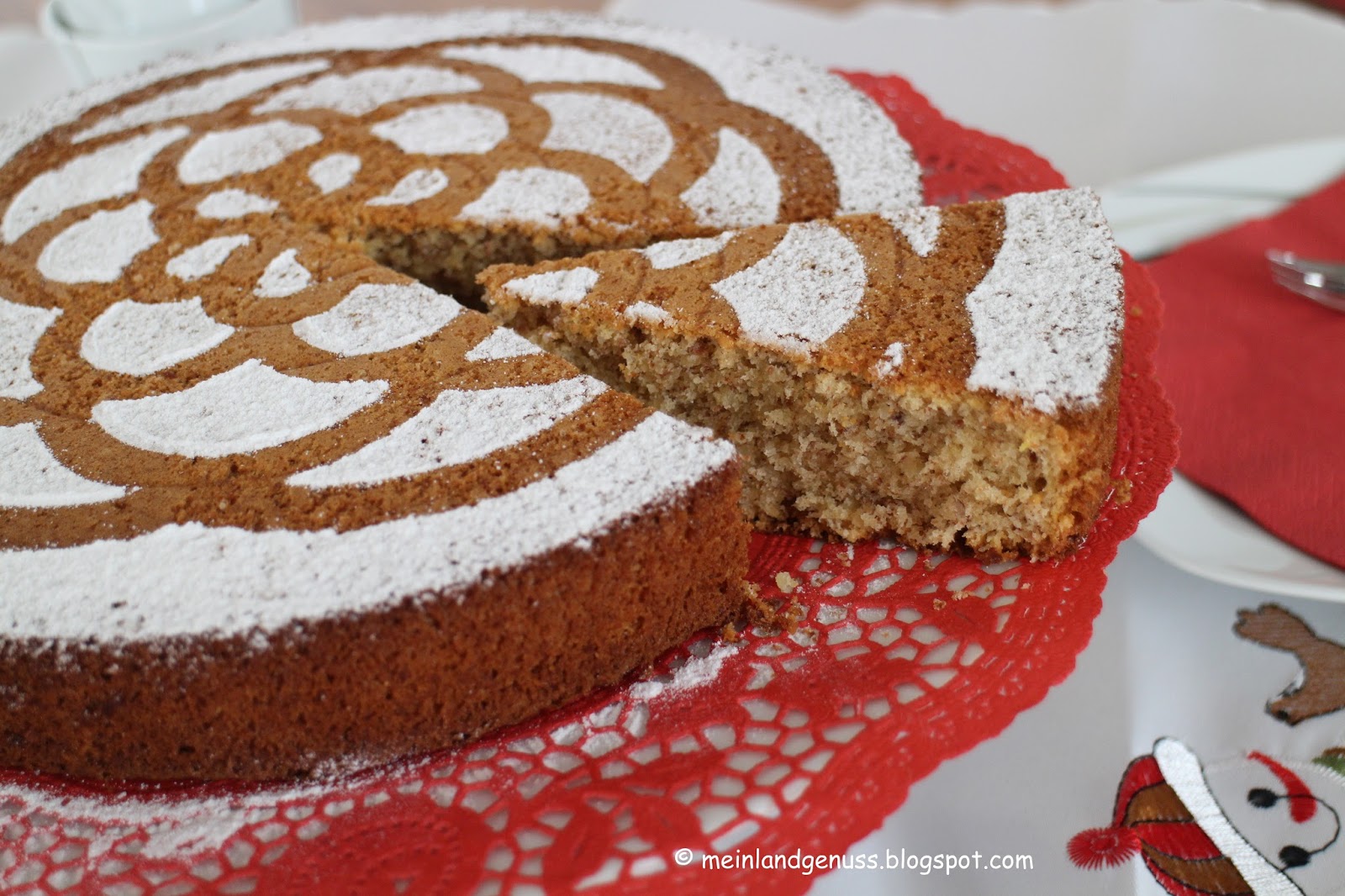 mein Land und Gartengenuss : Feiner Mandelkuchen - glutenfrei