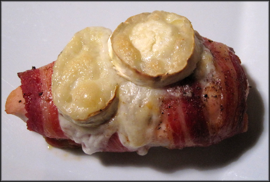 Bacon Wrapped Chicken with Goats Cheese A Glug of Oil